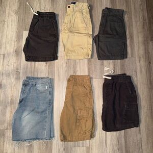 Thrifted jorts n cargos